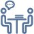 an employee and employer meeting