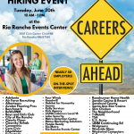 Rio Rancho Hiring Event with 40 employers and a variety of career options