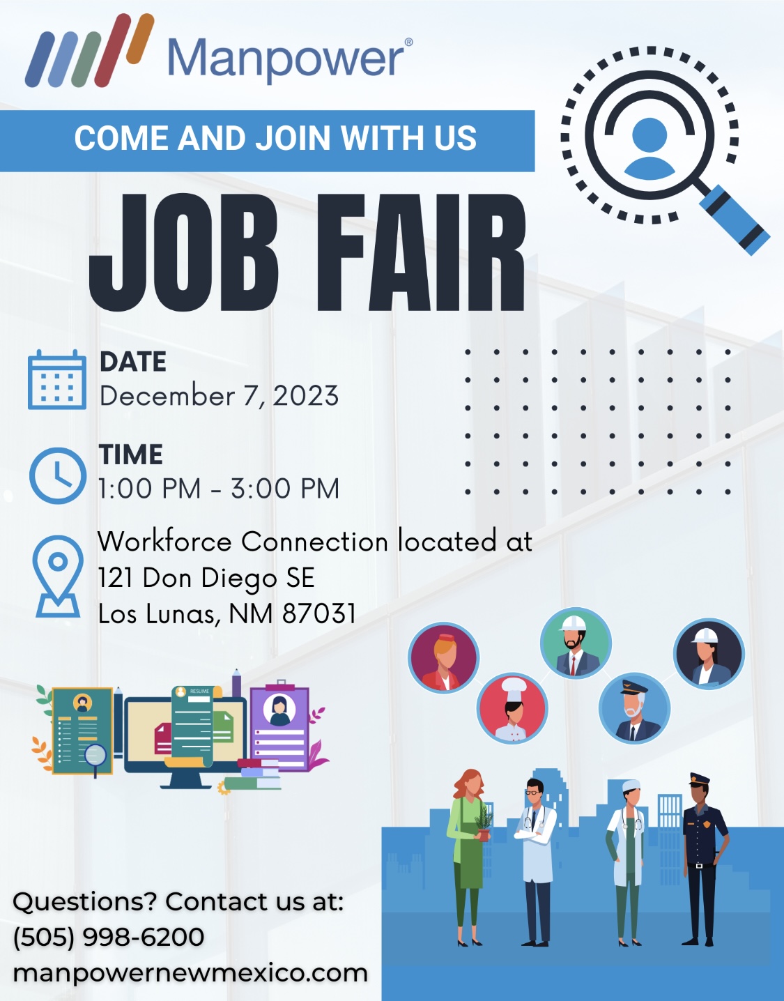 Manpower Job Fair flyer