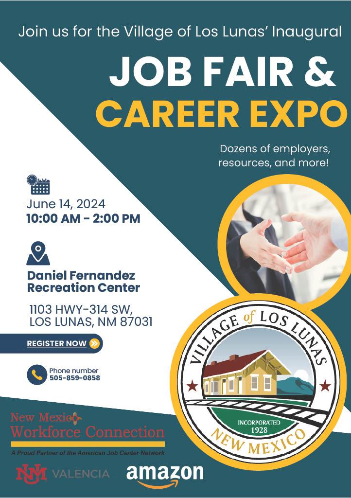 Career Expo Los Lunas Flyer