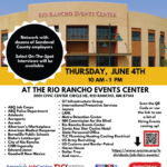 Flyer For Rio Rancho Career Fair June 4th.